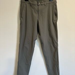 Lululemon Commission Slim Fit Olive Green Pant